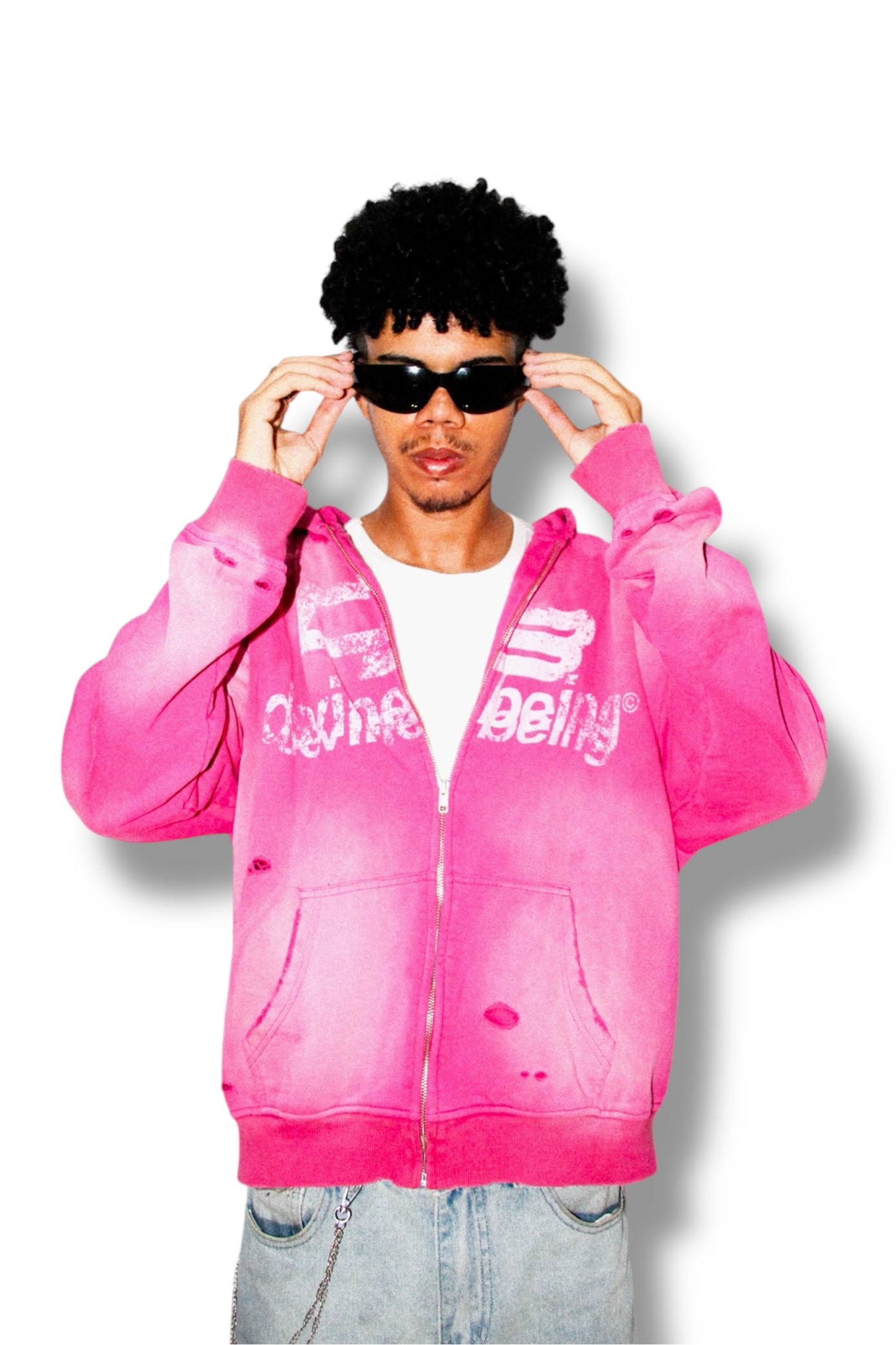 DB ICON HOODIE (PINK)